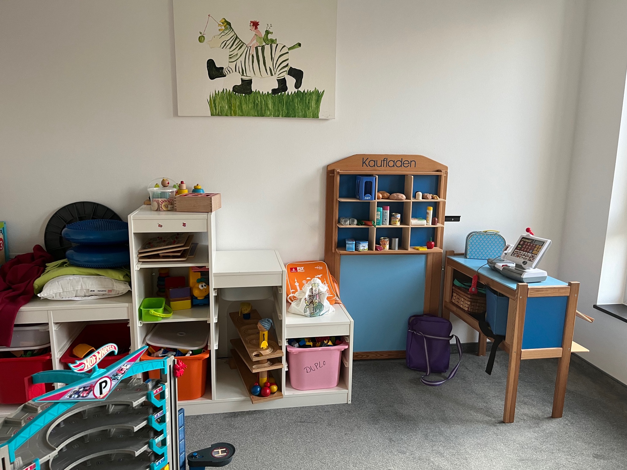 Spielzimmer in der Kindertagespflege Alexandra